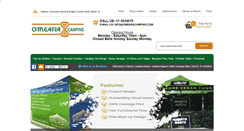 Desktop Screenshot of omearacamping.com